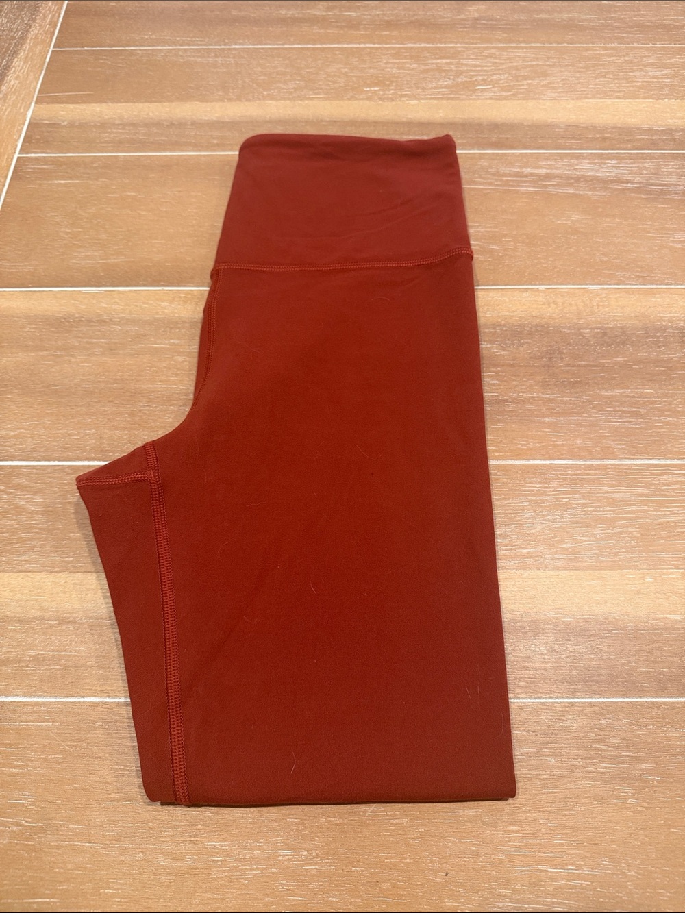 Athleta High Rise Elation Legging, Rust